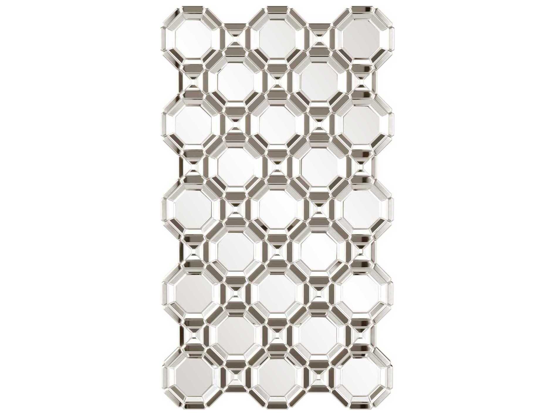 Howard Elliott Crawford Silver Wall Mirror