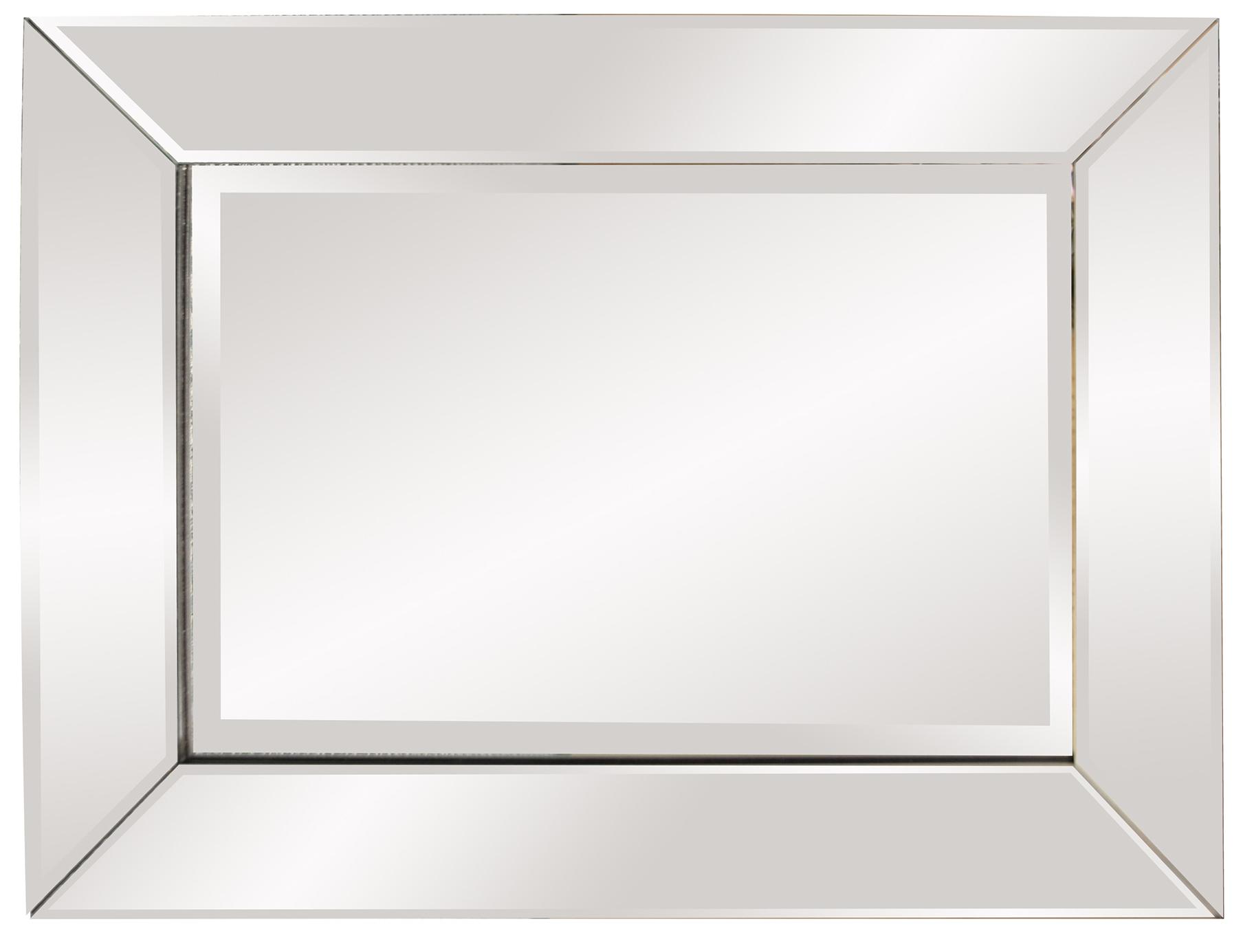 Howard Elliott Camden Clear Mirrored Frame Wall Mirror