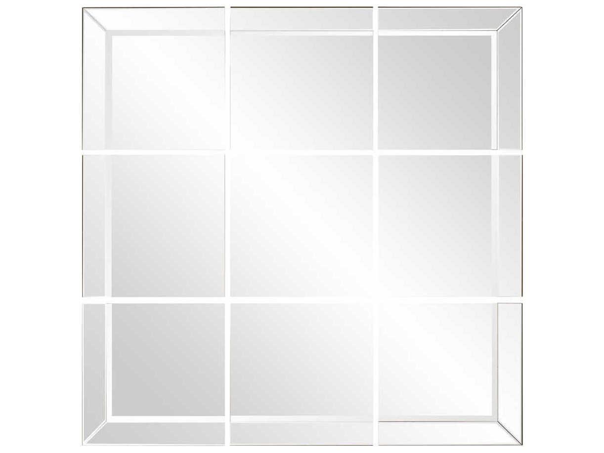 Howard Elliott Grid Square Wall Mirror
