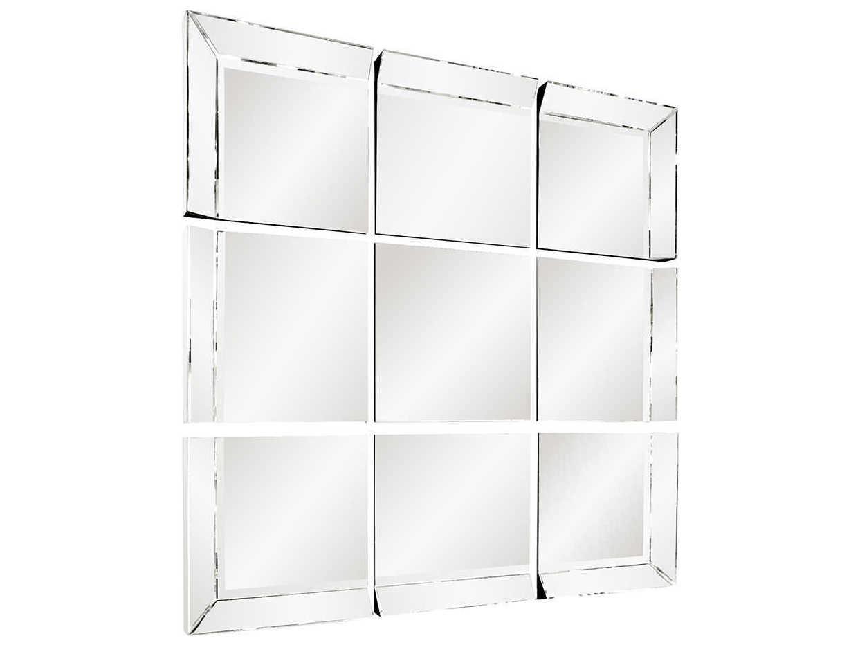 Howard Elliott Grid Square Wall Mirror