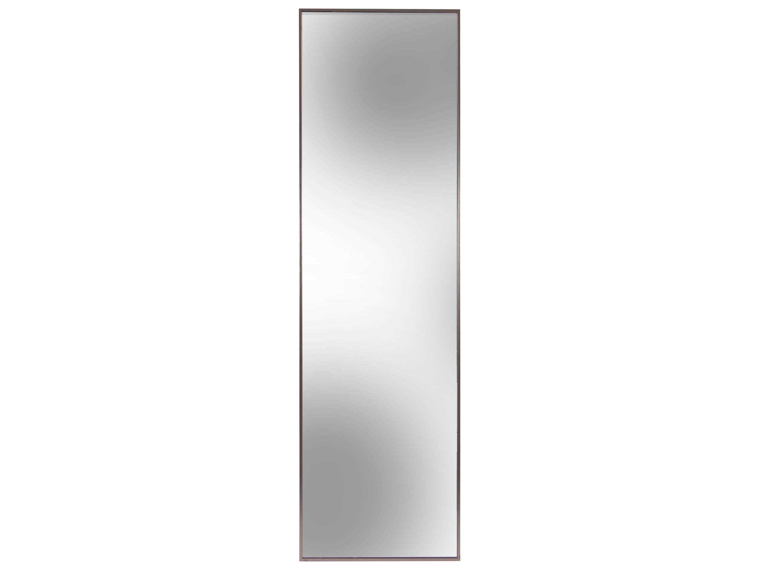 Howard Elliott Toronto Brushed Brass Rectangular Floor Mirror