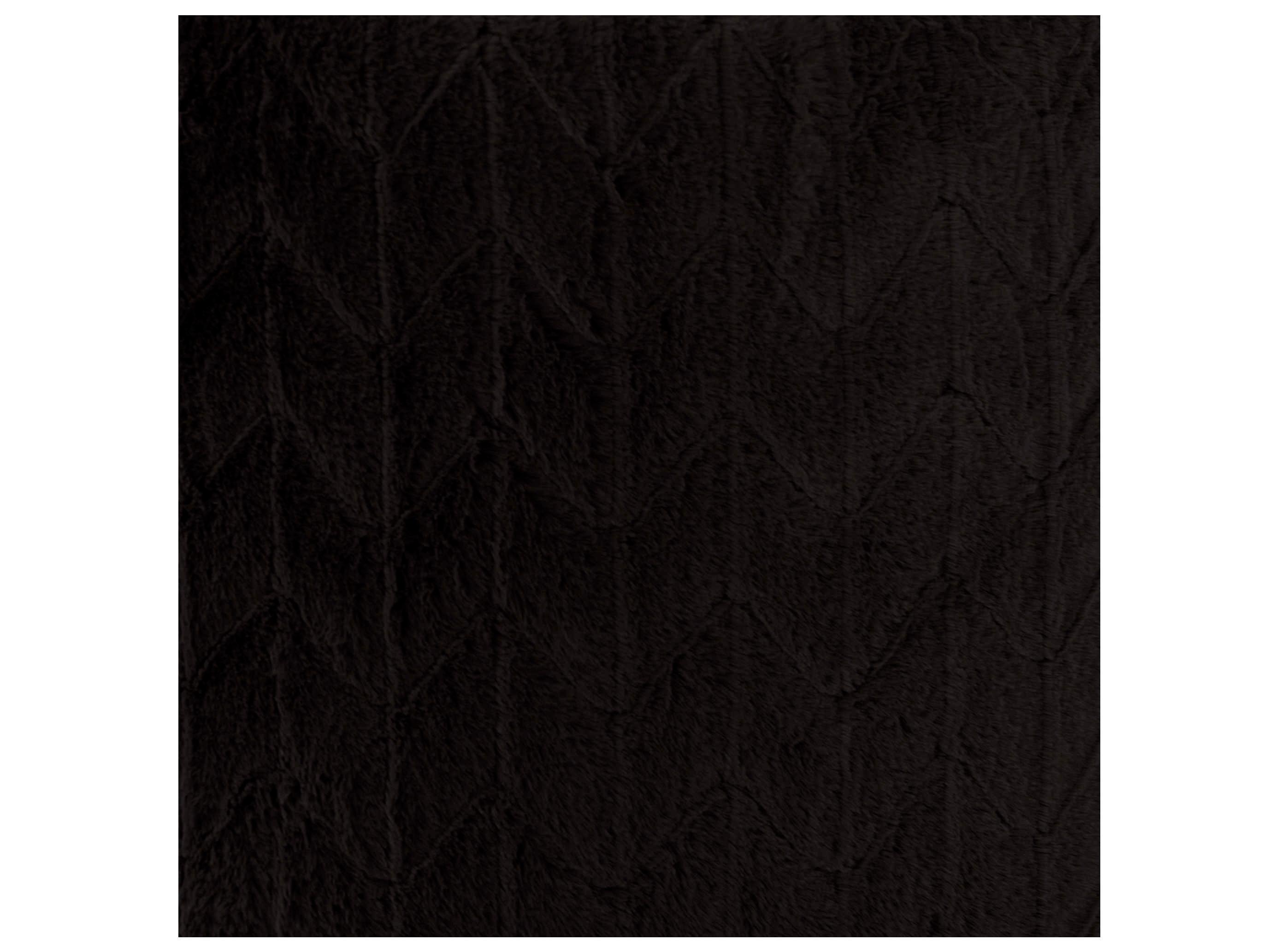 Howard Elliott Angora Ebony Foot Pouf