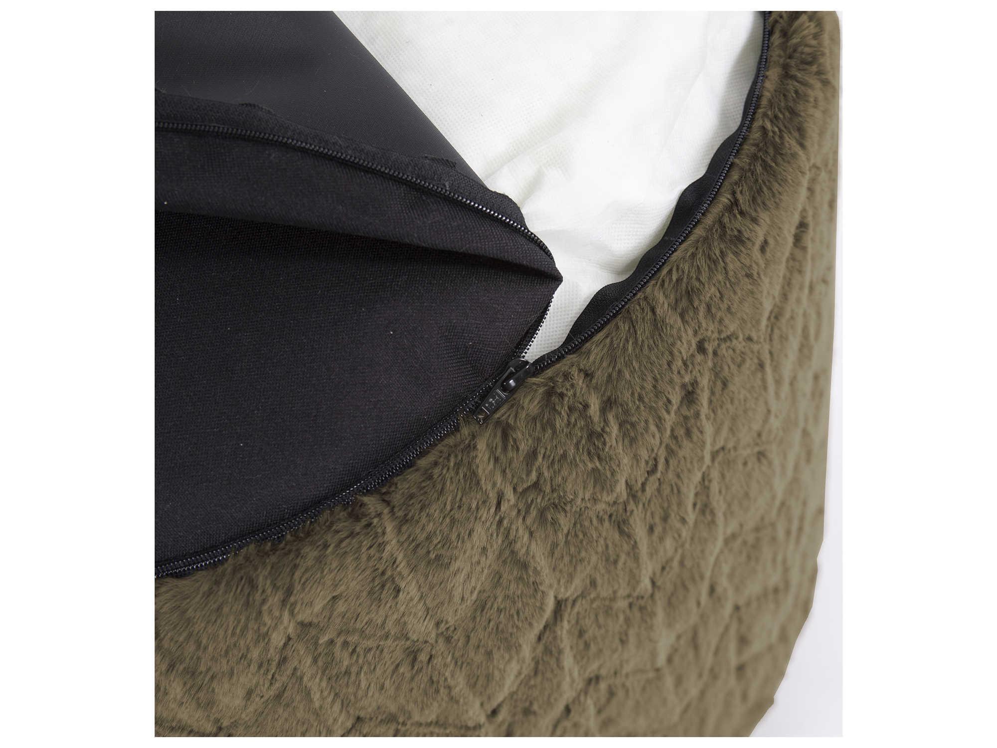 Howard Elliott Angora Moss Foot Pouf