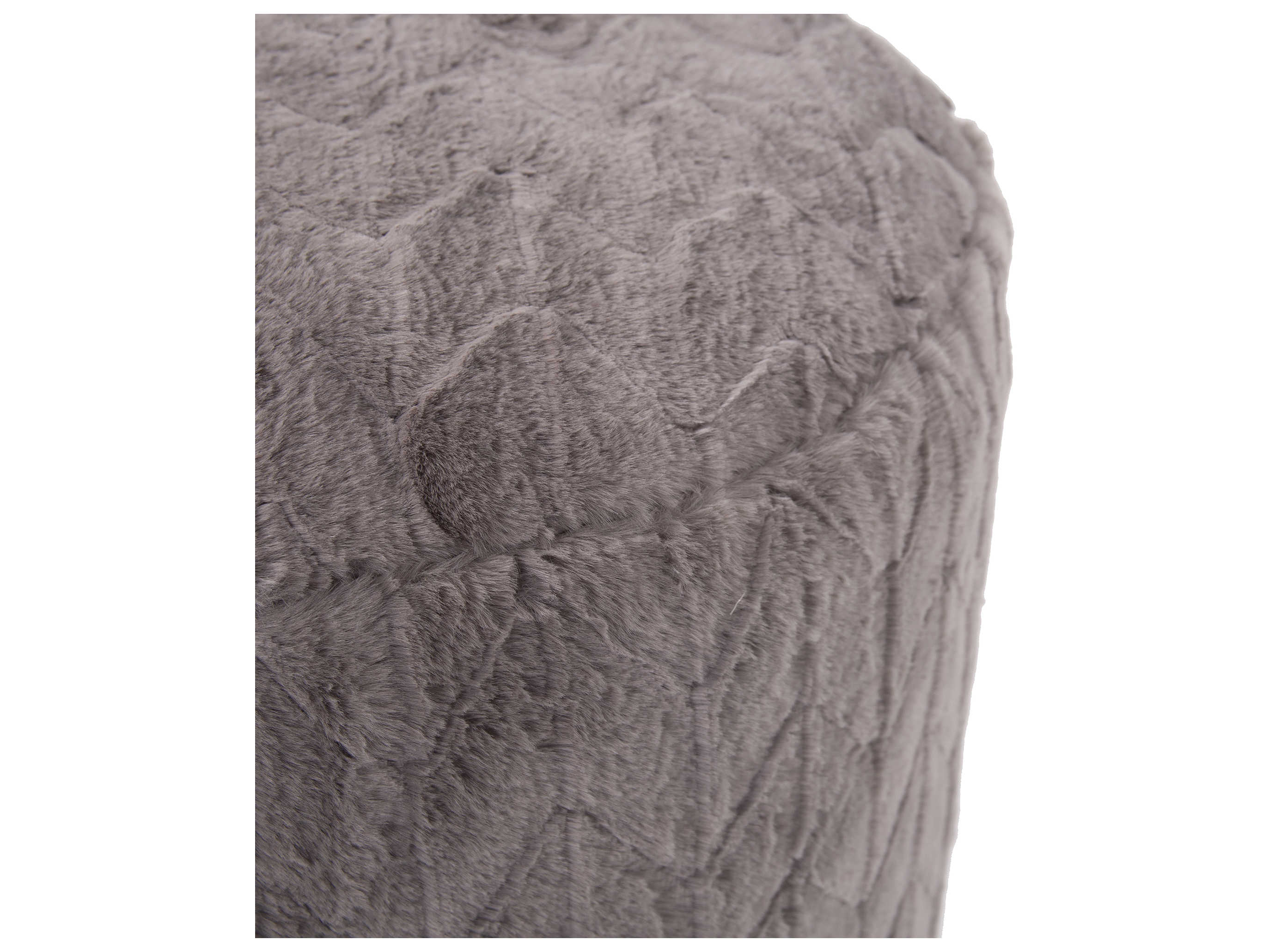 Howard Elliott Angora Stone Foot Pouf