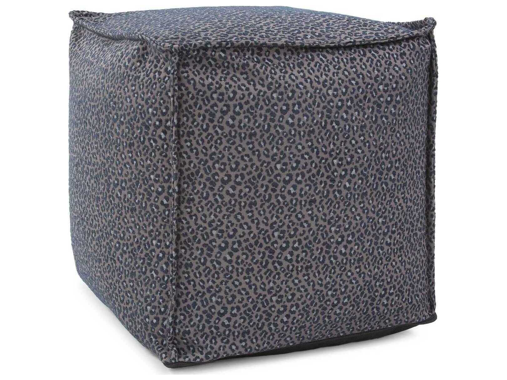 Howard Elliott Upholstered Square Pouf