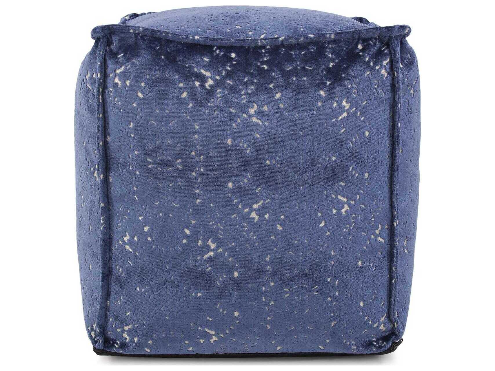 Howard Elliott Upholstered Square Pouf