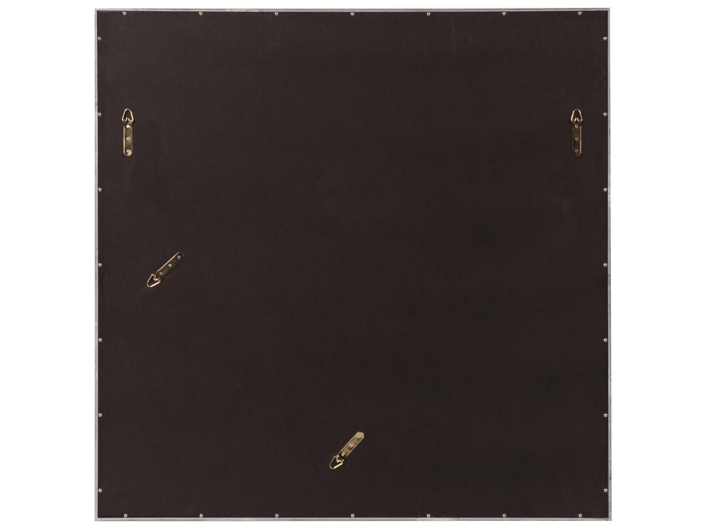 Howard Elliott Isa Glossy White Square Wall Mirror