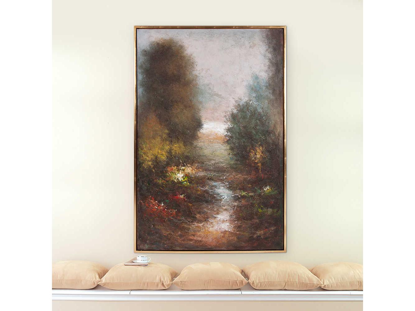 Howard Elliott Silent River Hand Painted Canvas Wall Art