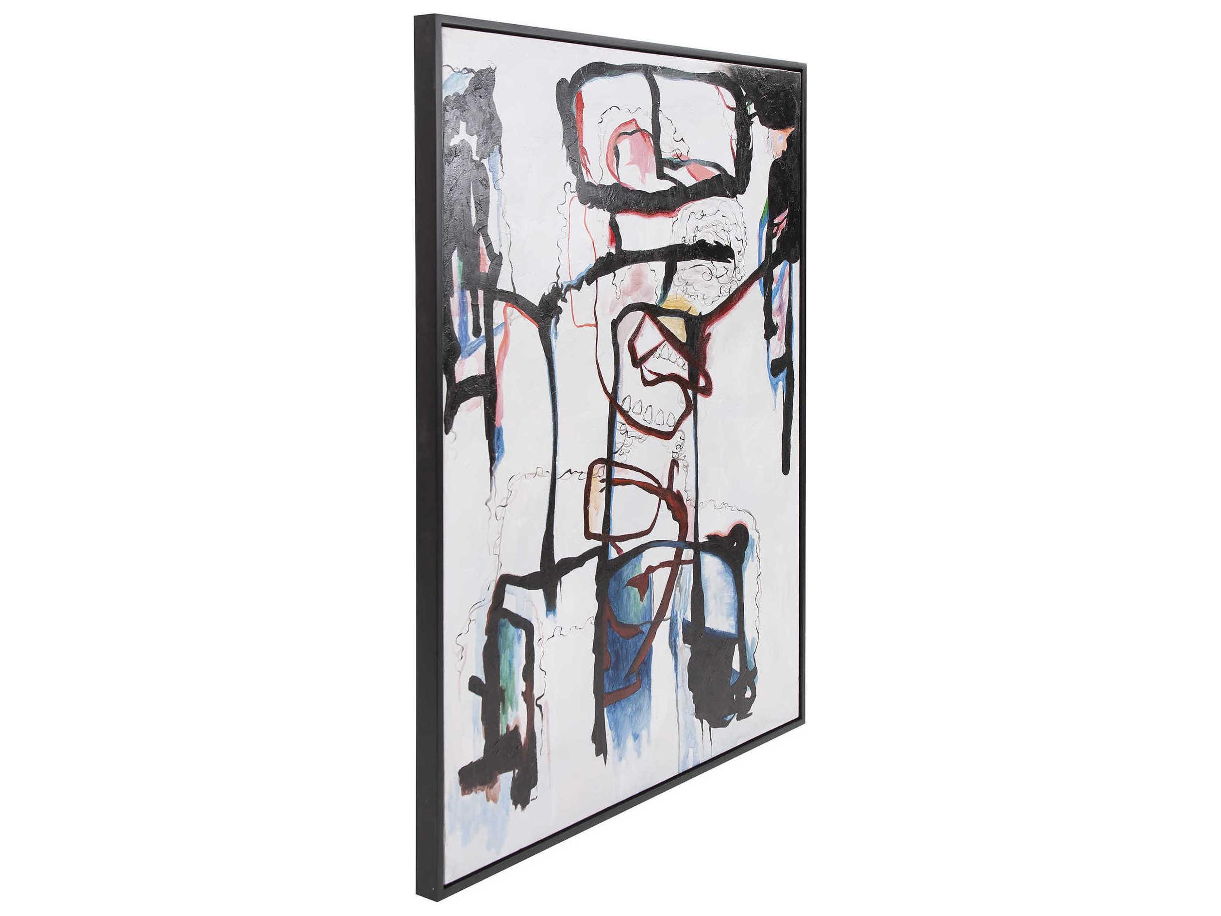 Howard Elliott Public Speaker Hand Painted Canvas Wall Art