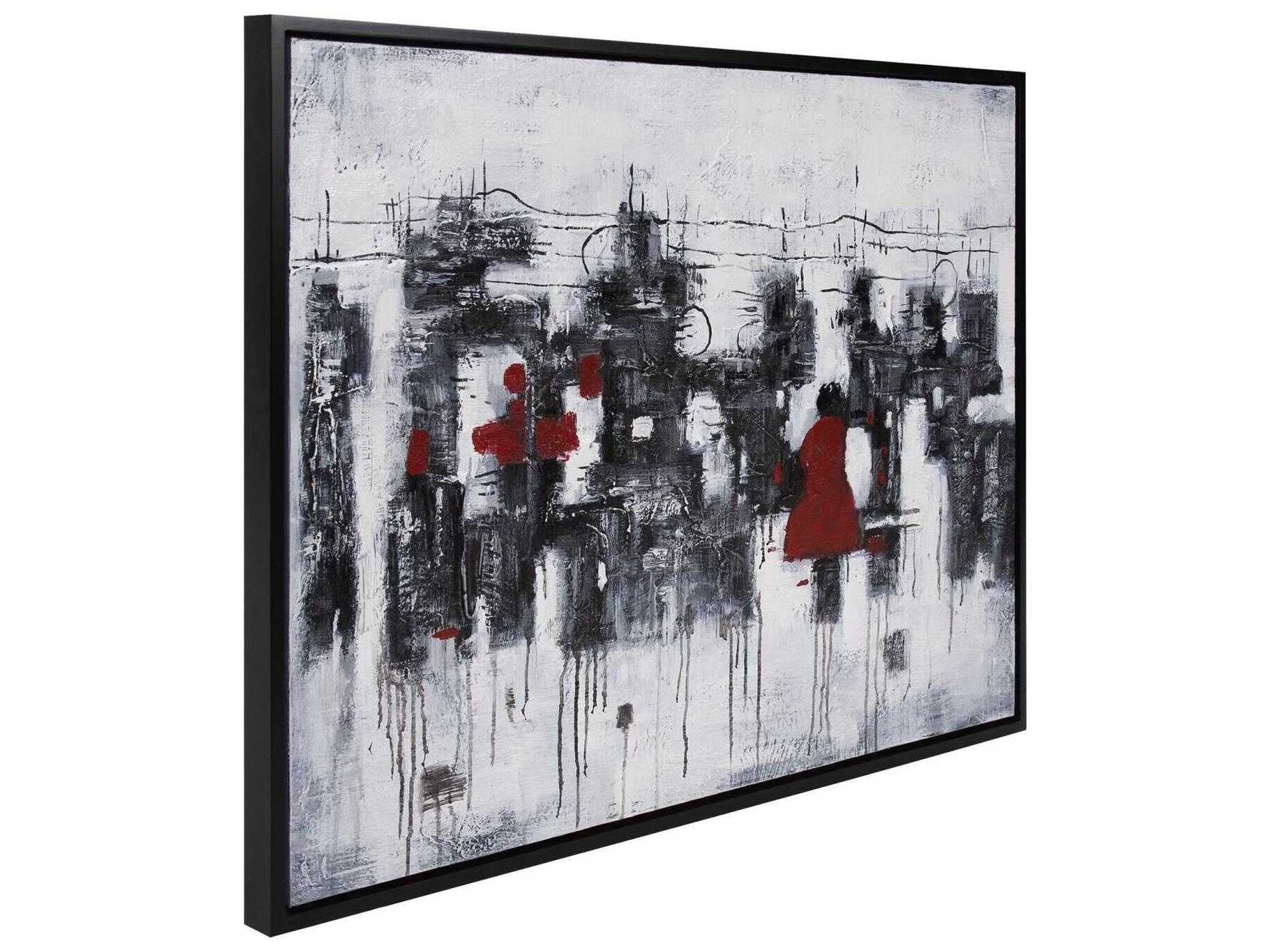 Howard Elliott Women In The Red Dress Wall Art