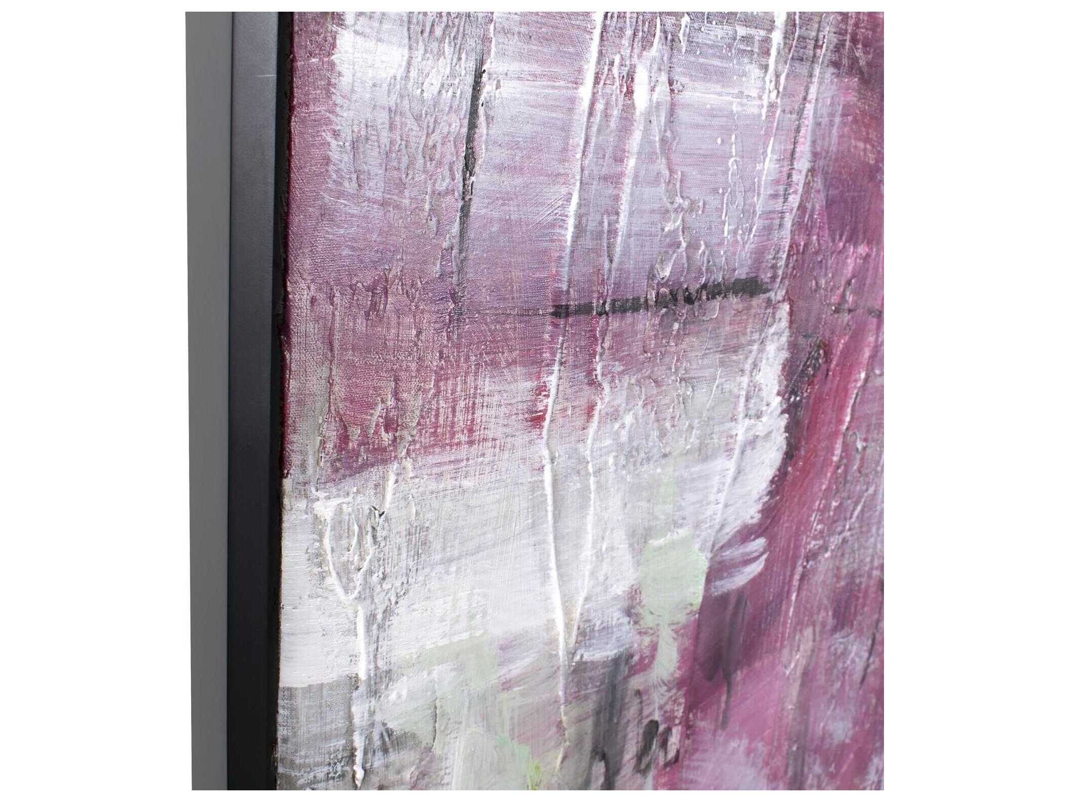 Howard Elliott Color Me Pink Hand Painted Wall Art