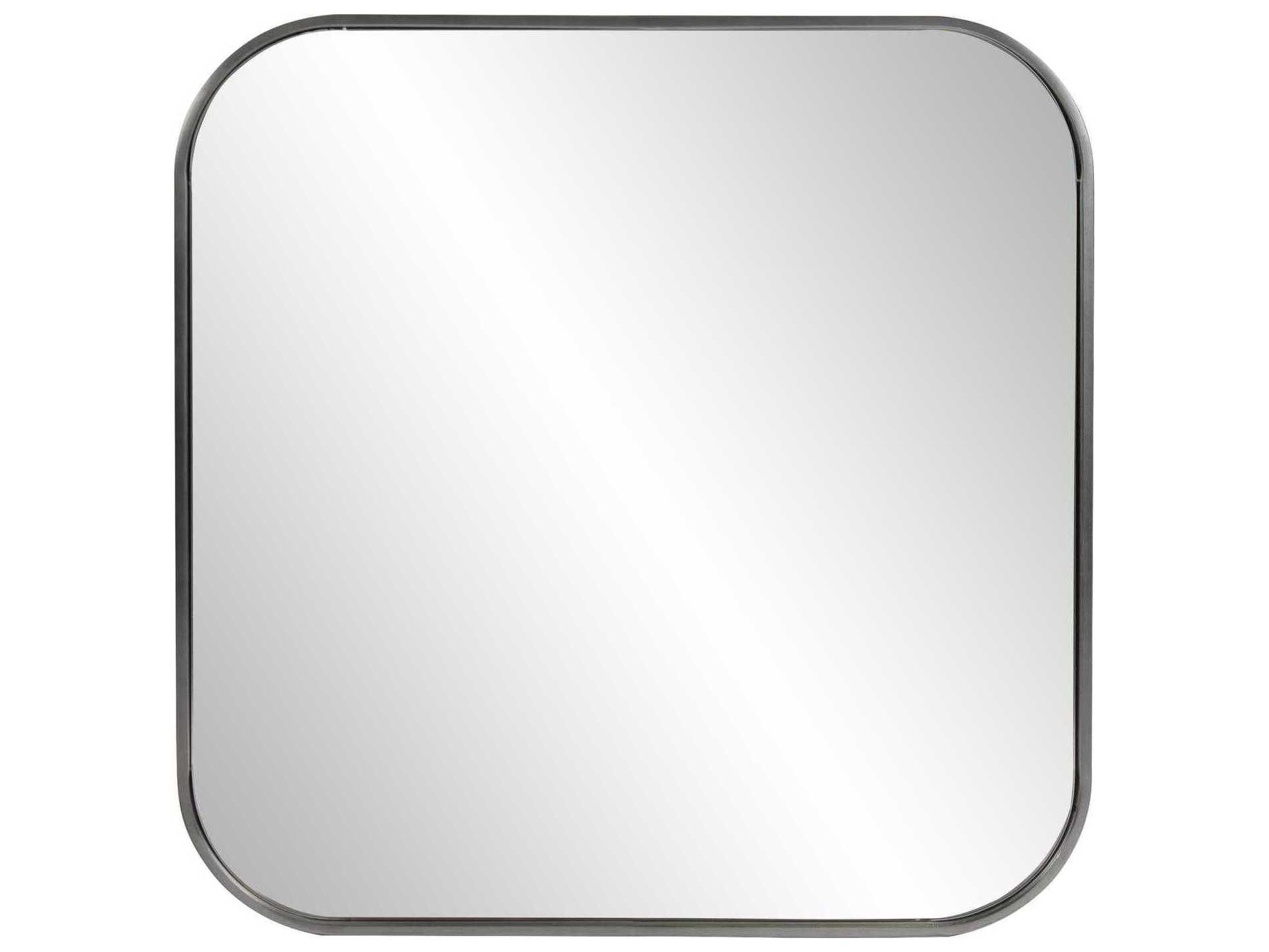 Howard Elliott Copenhagen Silver Square Wall Mirror