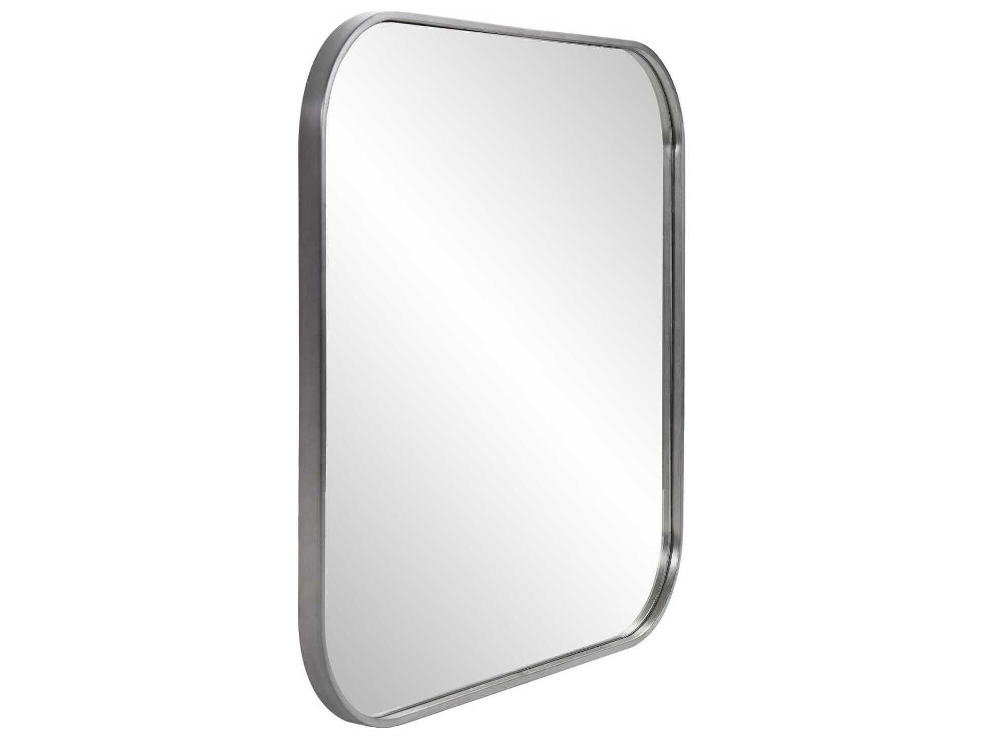Howard Elliott Copenhagen Silver Square Wall Mirror
