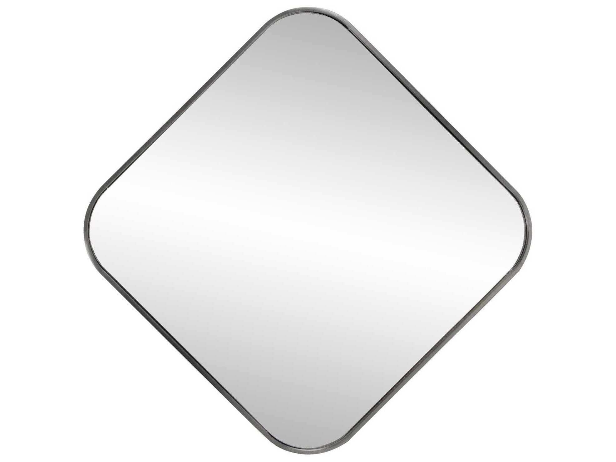 Howard Elliott Copenhagen Silver Square Wall Mirror