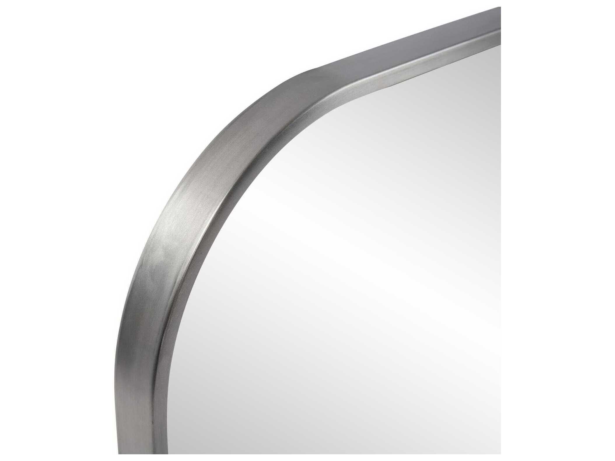 Howard Elliott Copenhagen Silver Square Wall Mirror