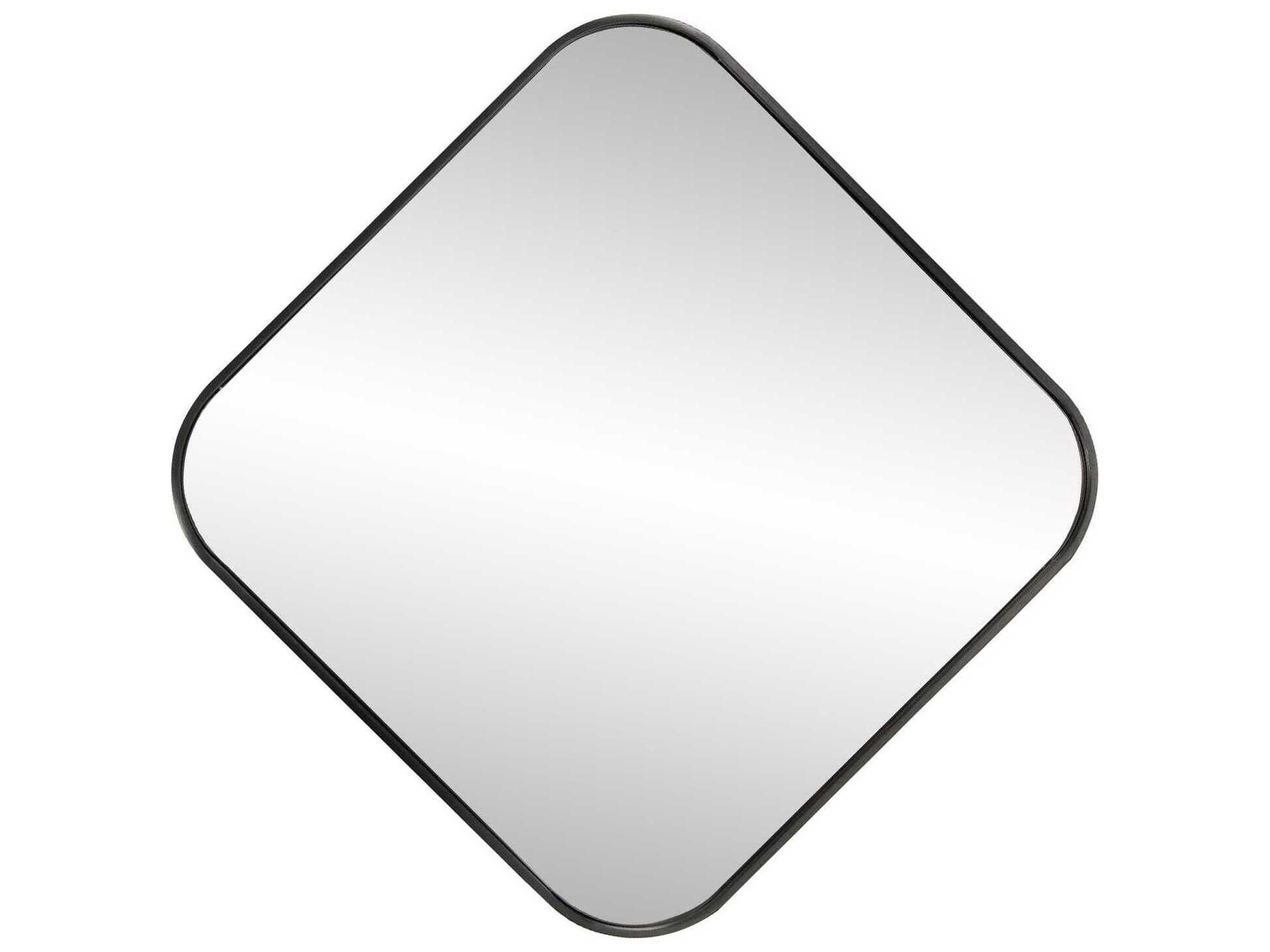 Howard Elliott Copenhagen Black Square Wall Mirror