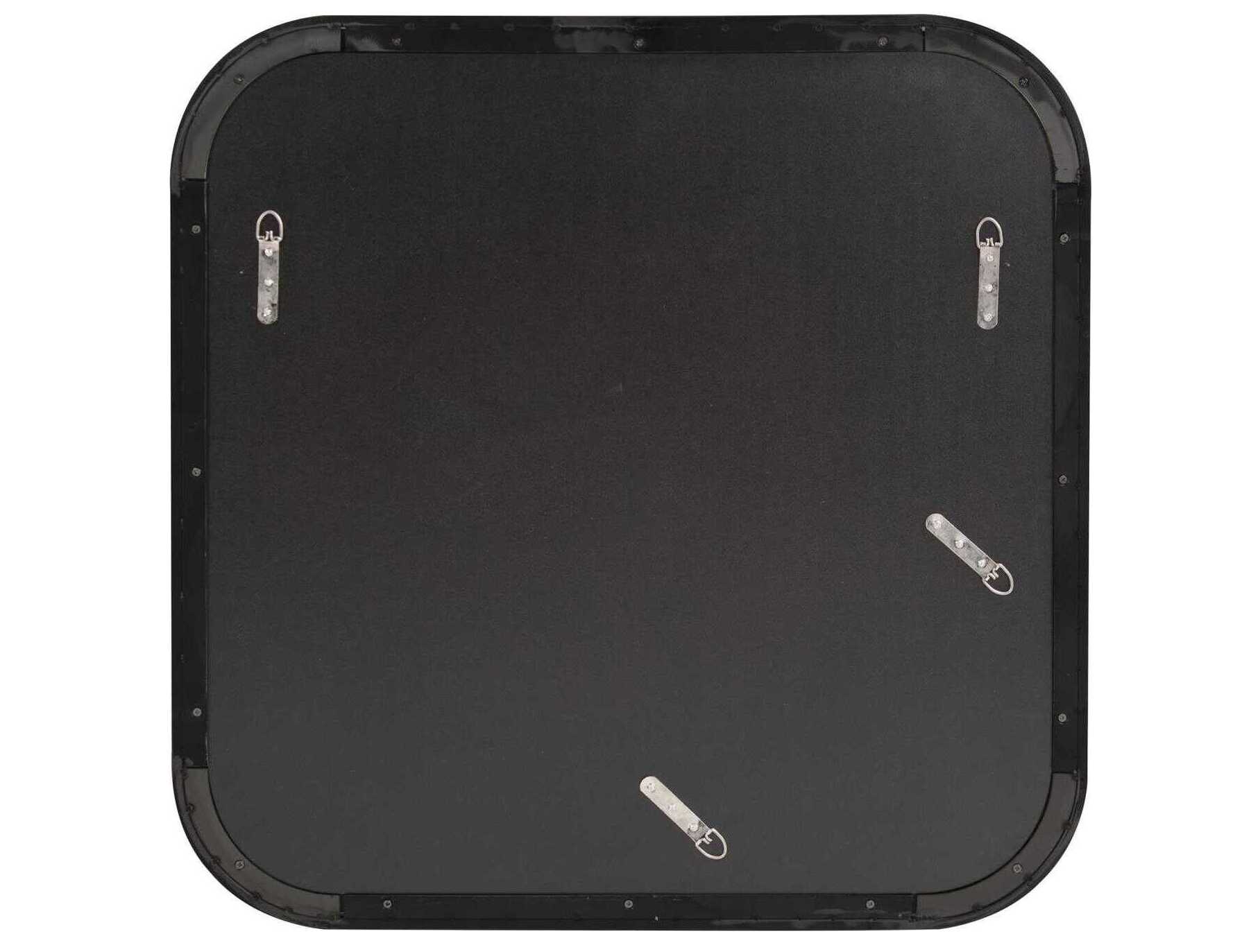 Howard Elliott Copenhagen Black Square Wall Mirror