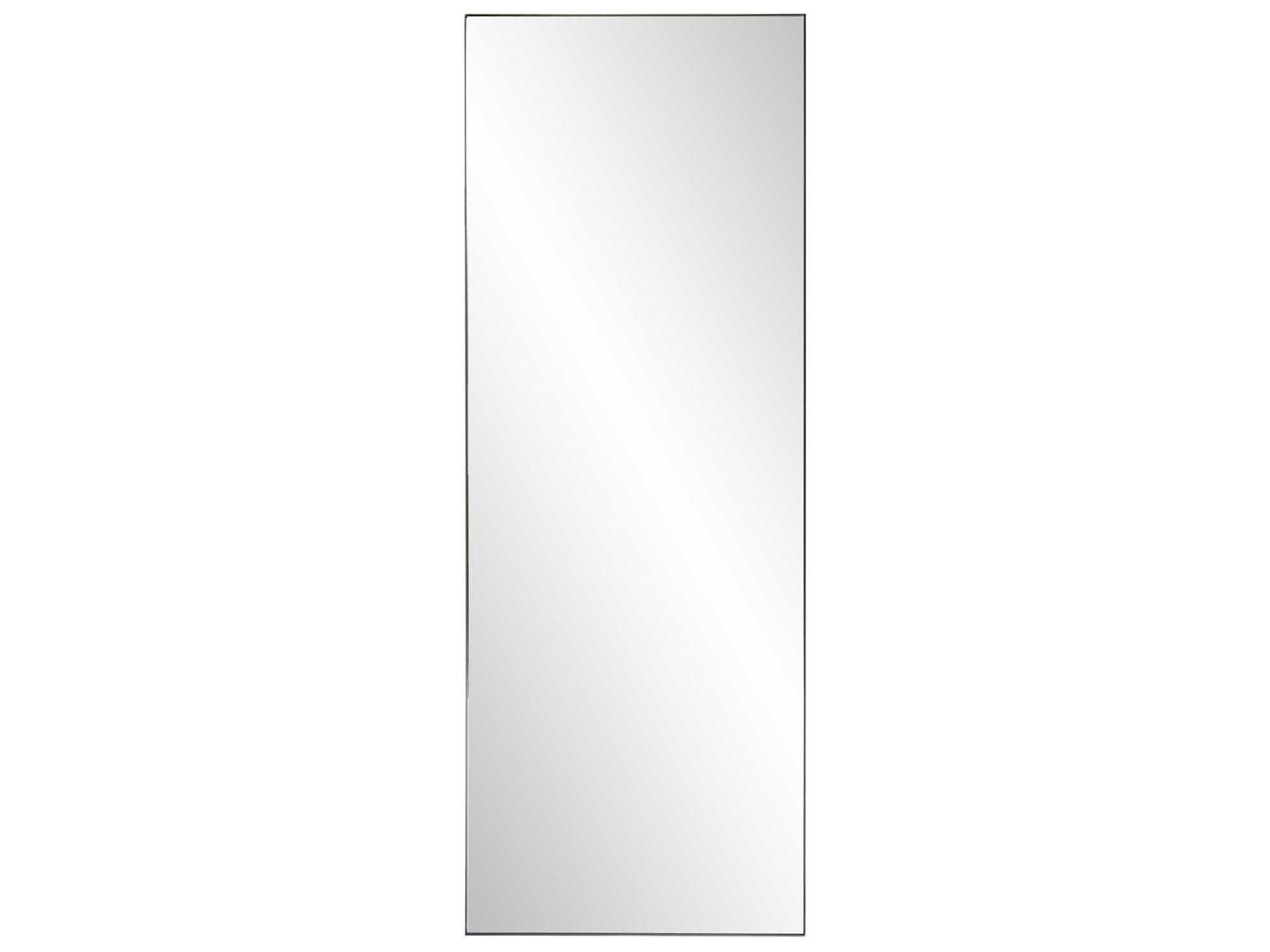 Howard Elliott Van Buren Brass Rectangular Wall Mirror