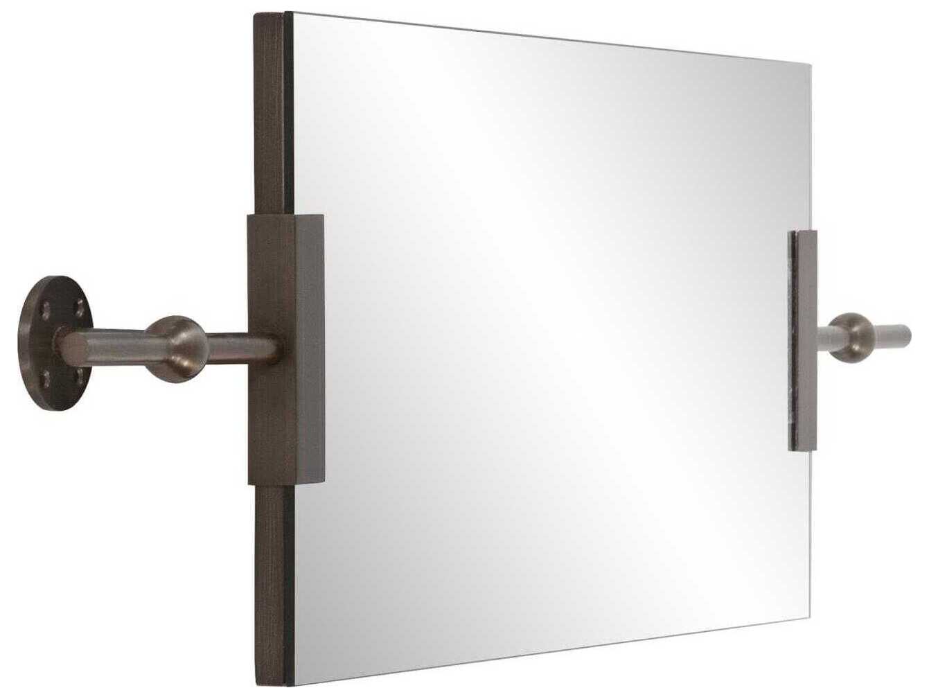 Howard Elliott Wexford Bronze Rectangular Wall Mirror