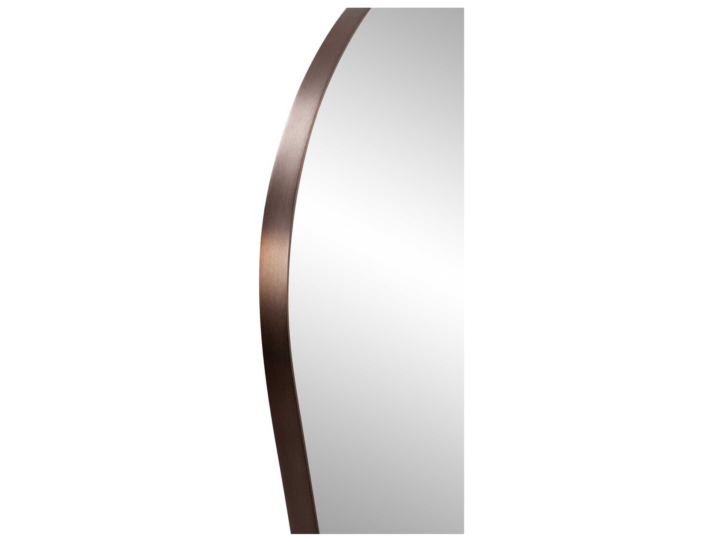 Howard Elliott Van Buren Brass Wall Mirror