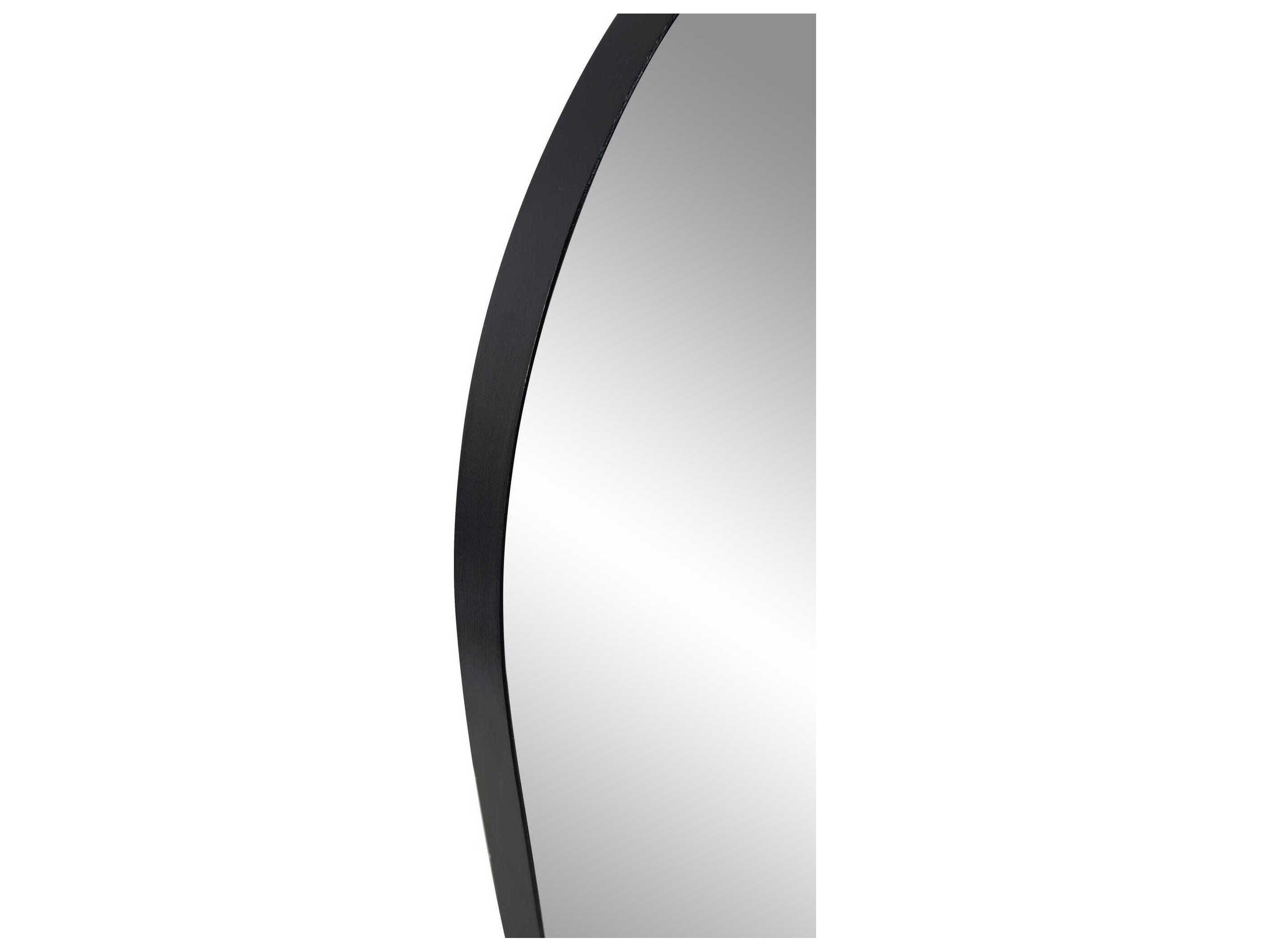 Howard Elliott Van Buren Black Wall Mirror