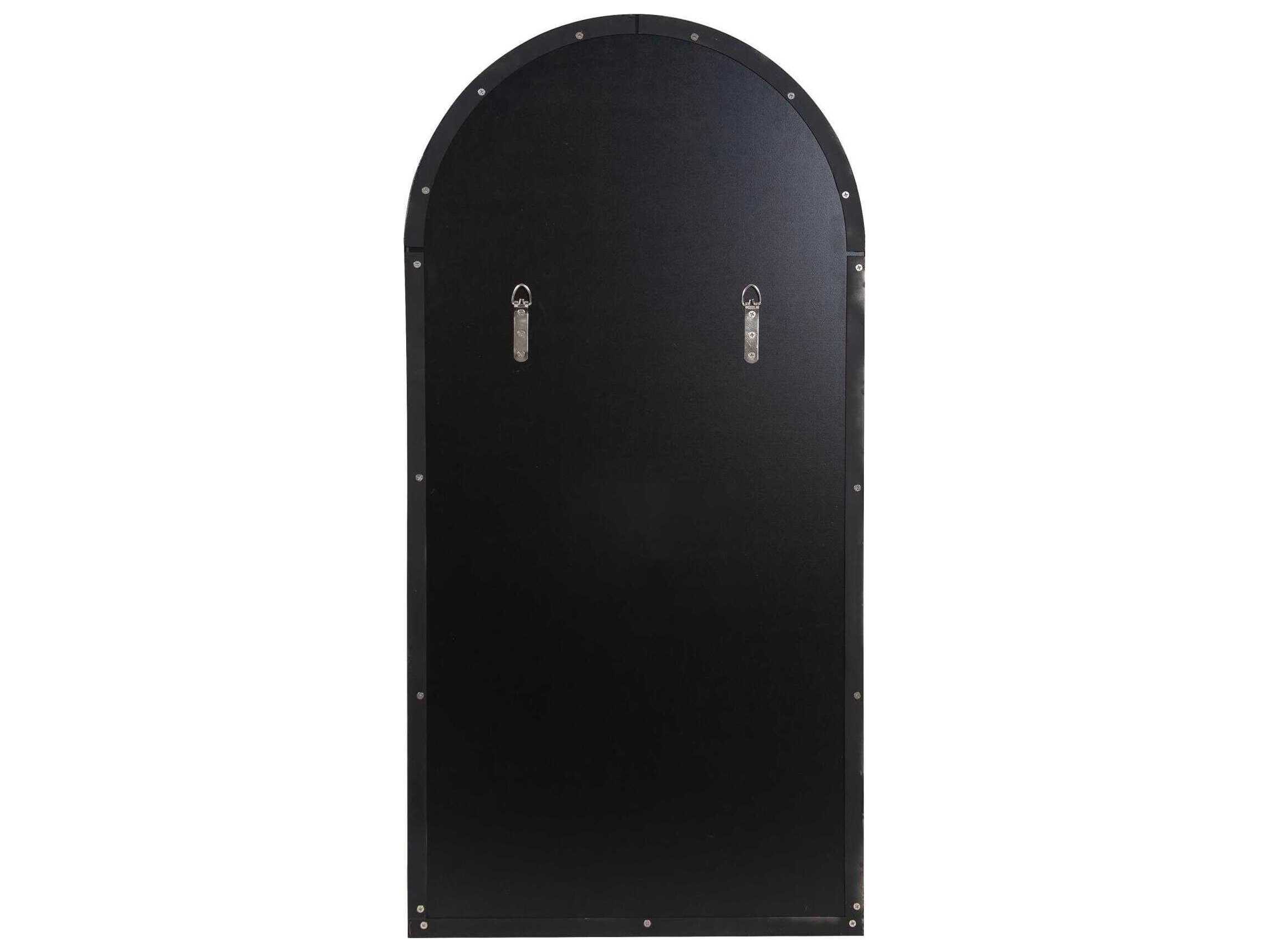 Howard Elliott Van Buren Black Wall Mirror