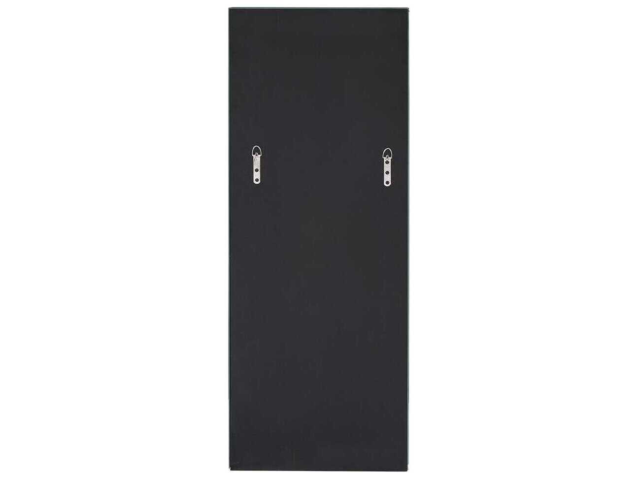 Howard Elliott Mirrored Silver Rectangular Wall Mirror