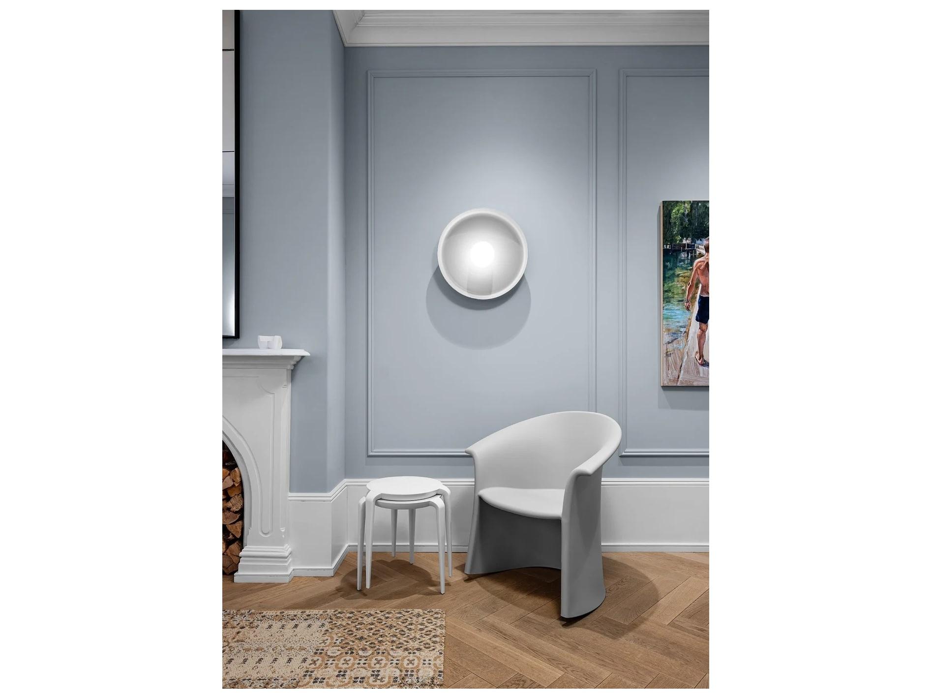 Heller Vignelli Rocker Light Gray Rocking Chair