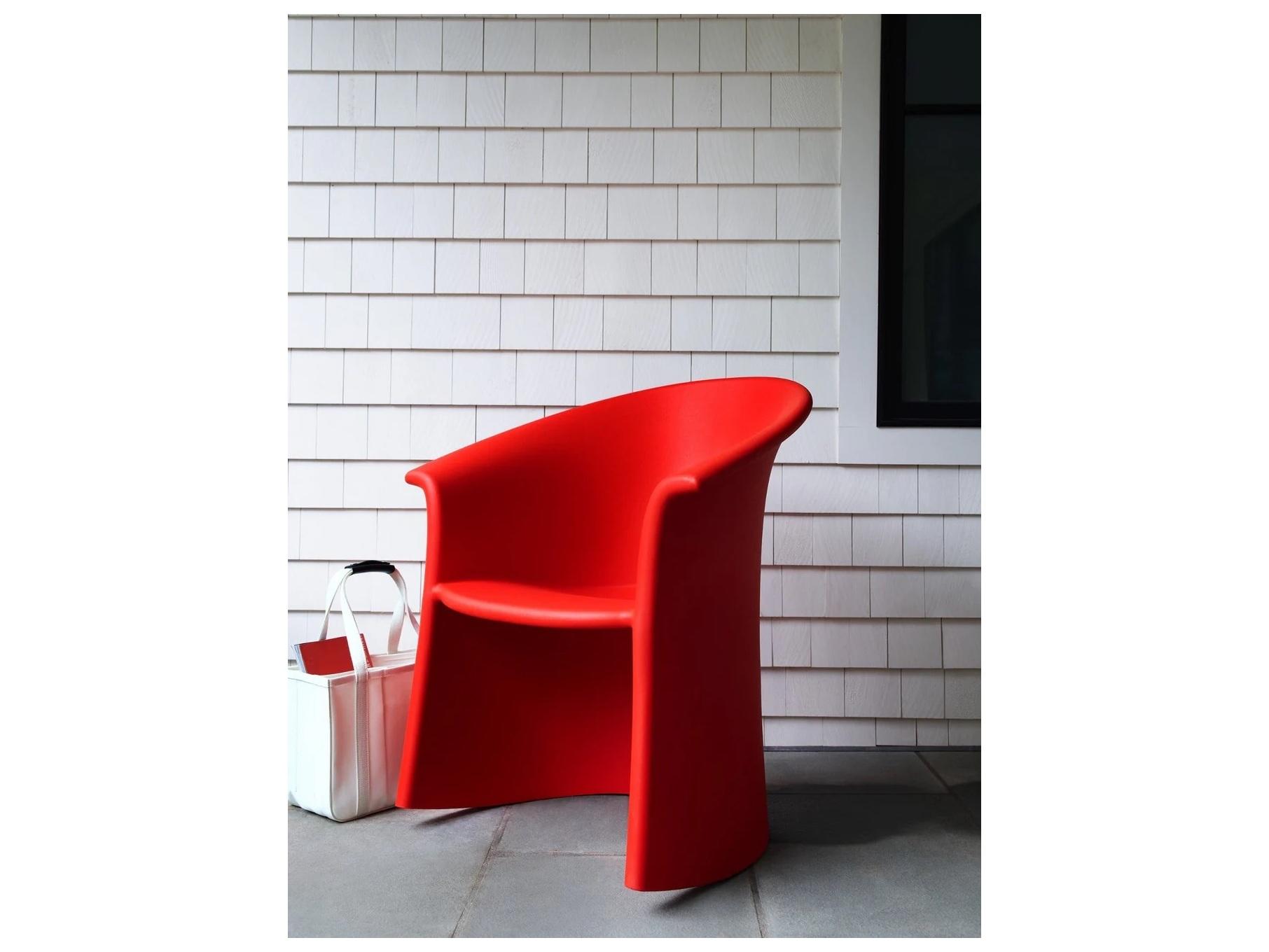 Heller Vignelli Rocker Tomato Rocking Chair