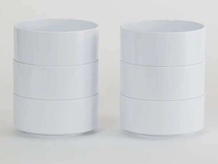 Heller Max White Dinnerware Kit 18 (6 dinner plates, 6 salad plates, 6 bowls)