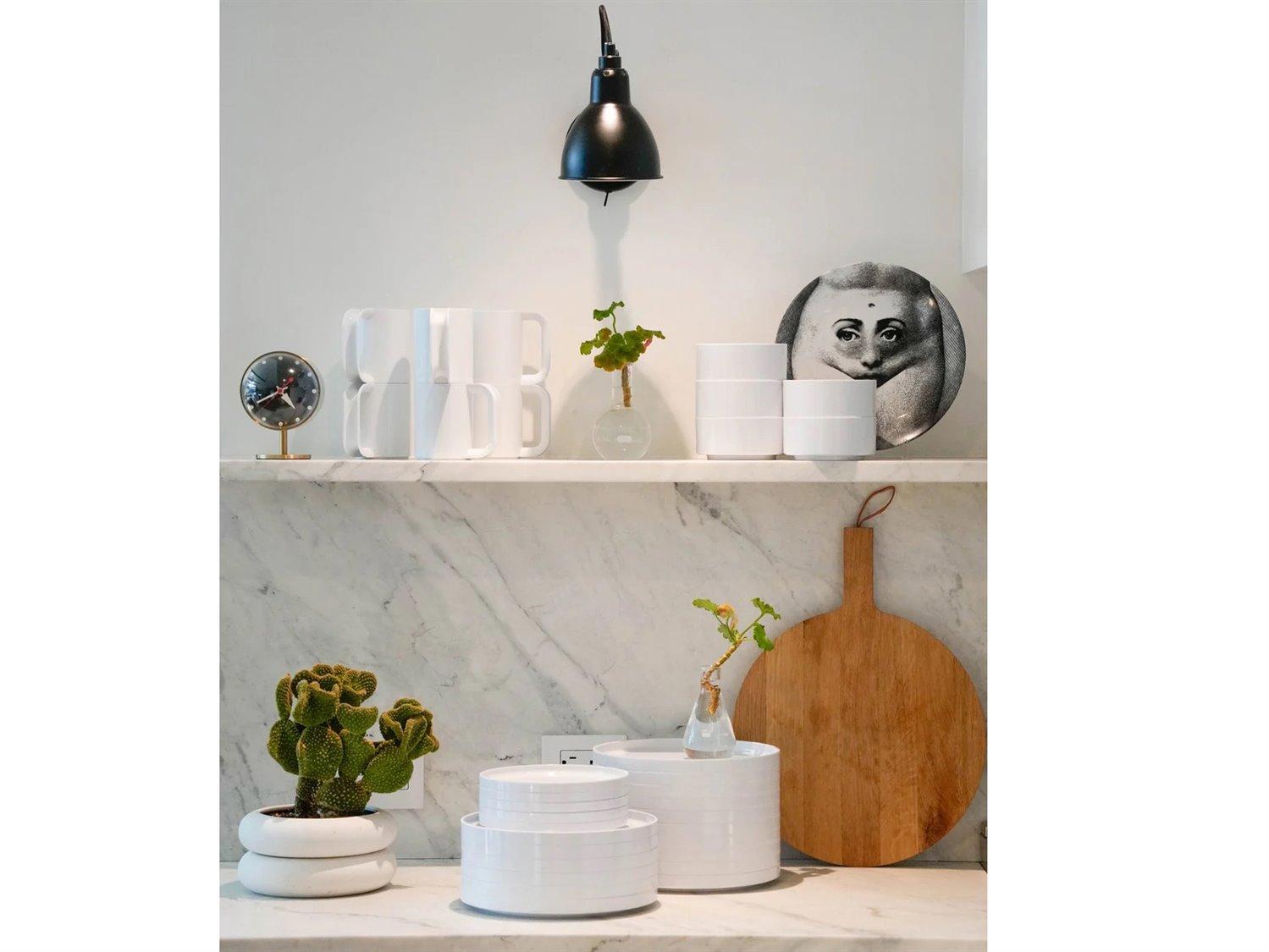 Heller Max White Dinnerware Kit 18 (6 dinner plates, 6 salad plates, 6 bowls)