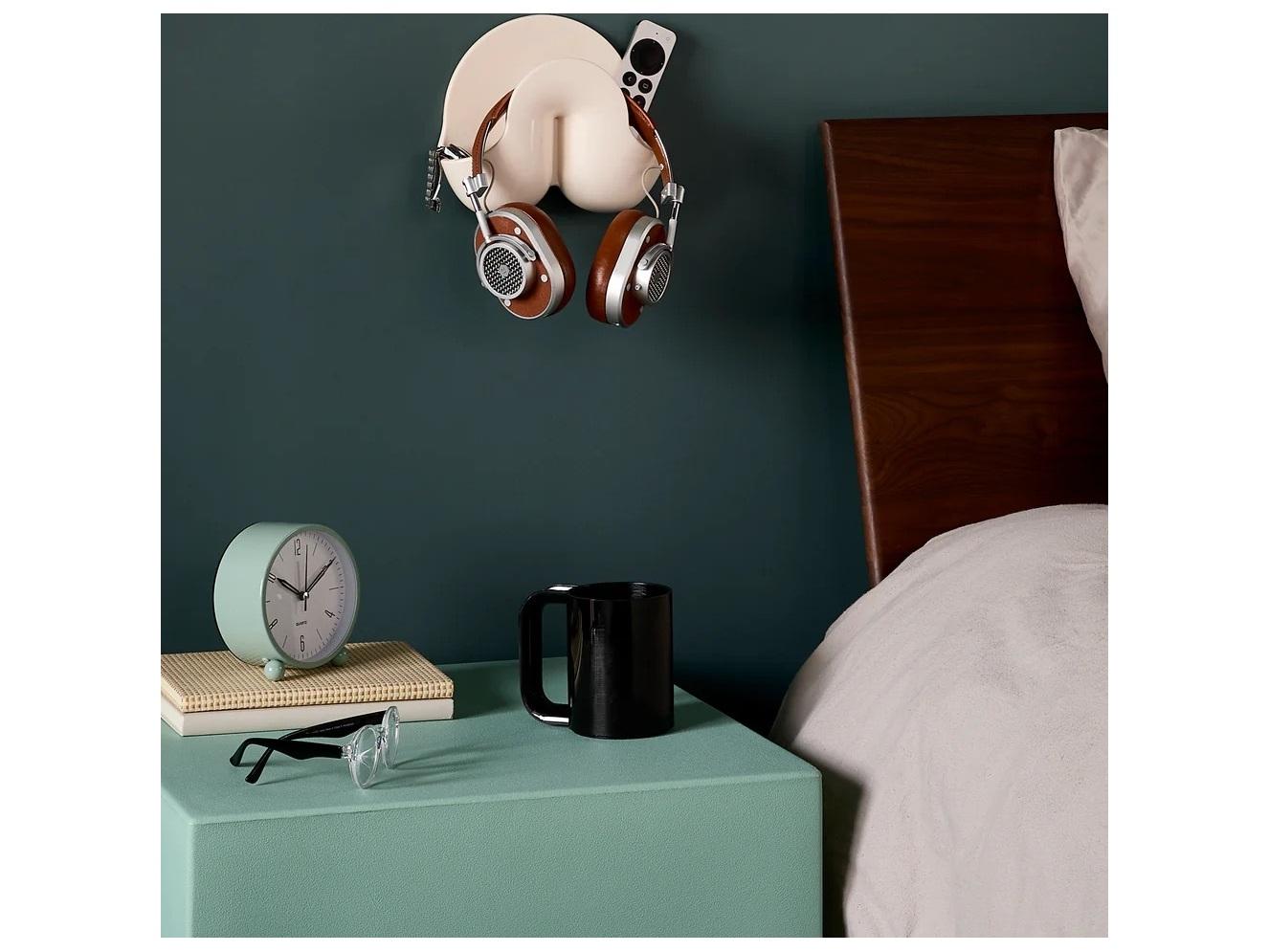 Heller Swell Cream Mini Wall Hook & Catchall