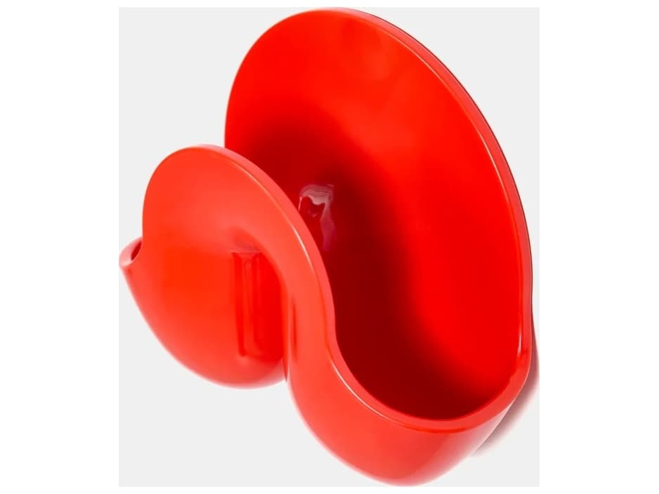 Heller Swell Orange Mini Wall Hook & Catchall