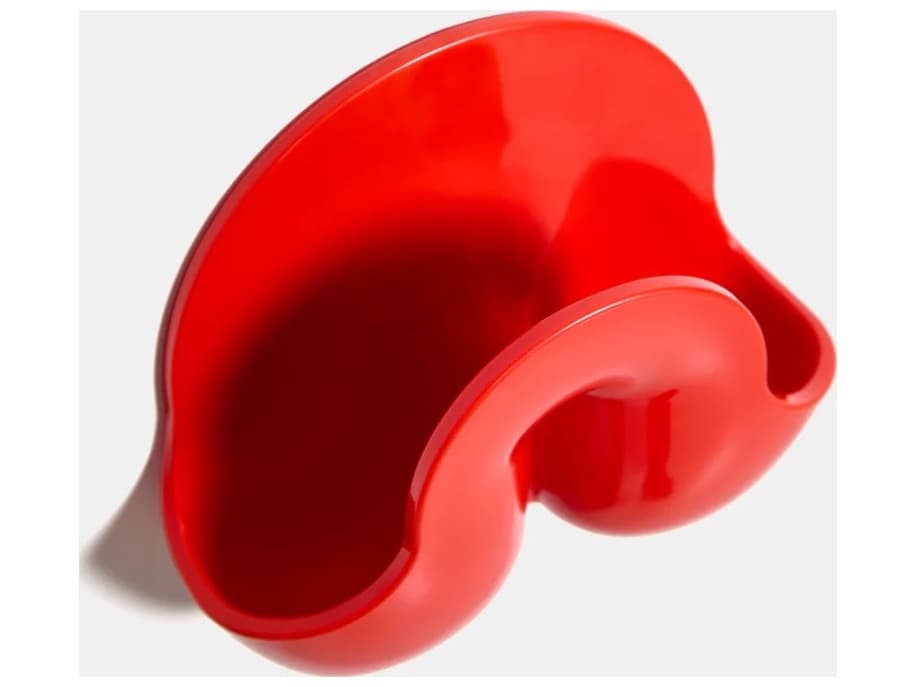 Heller Swell Orange Mini Wall Hook & Catchall