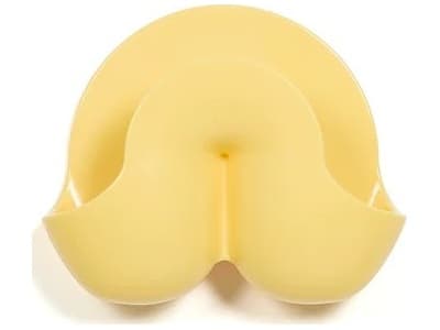 Heller Swell Yellow Mini Wall Hook & Catchall