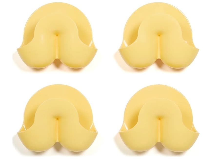 Heller Swell Yellow Mini Wall Hook & Catchall