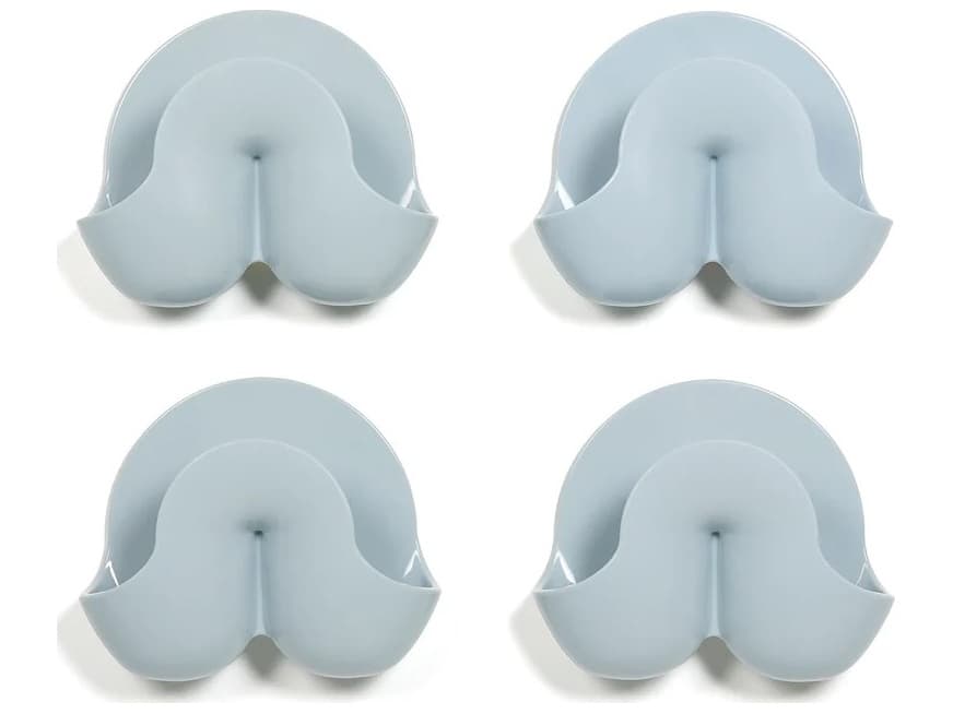 Heller Swell Light Blue Mini Wall Hook & Catchall