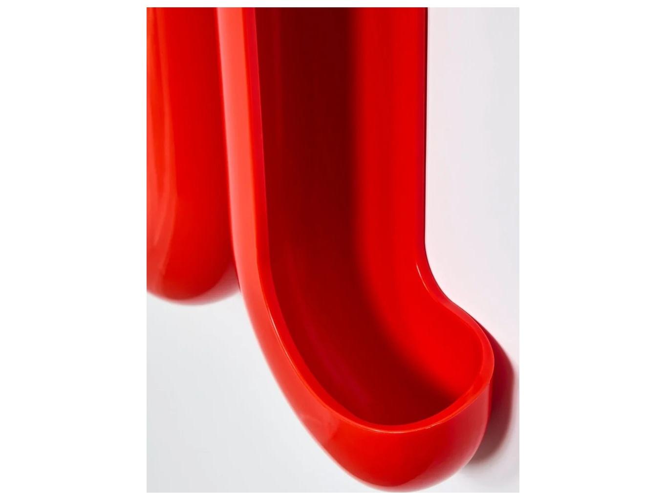 Heller Swell Orange Wall Rack & Catchall 