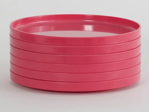 Heller Max Pink Dinnerware Kit 24 (6 dinner plates, 6 salad plates, 6 bowls, 6 mugs)