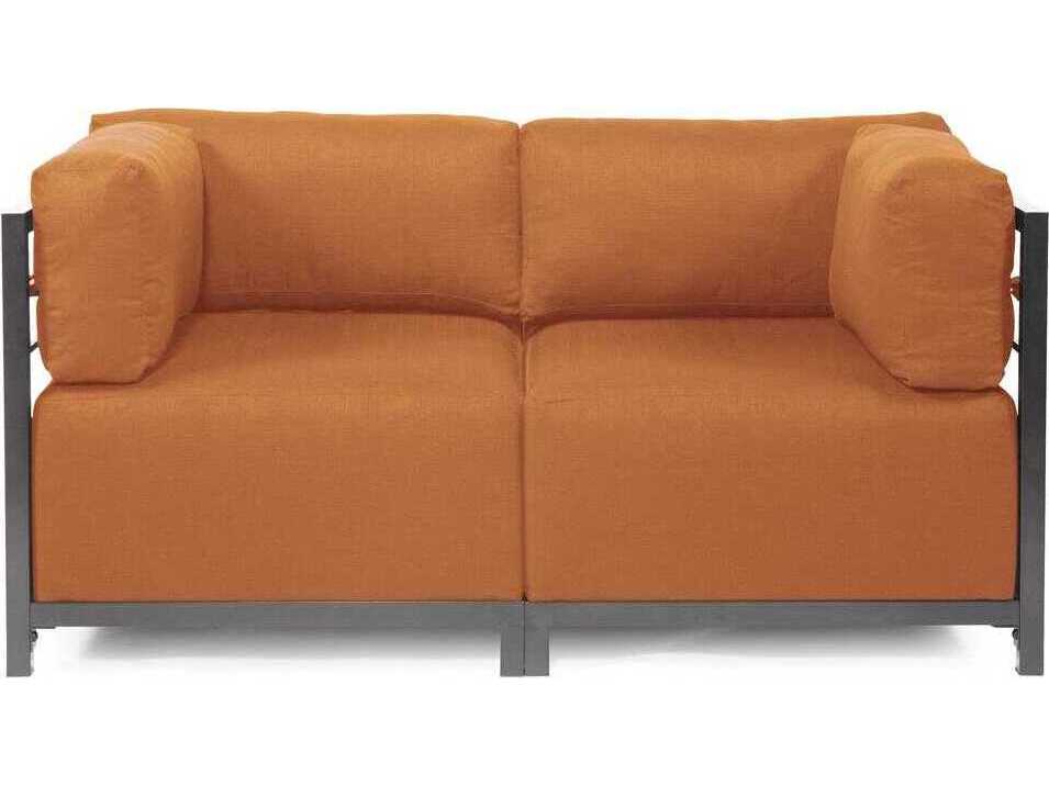 Howard Elliott Outdoor Axis Seascape Canyon Fabric Cushion Loveseat