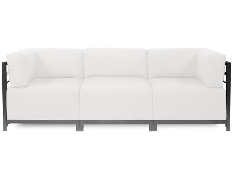 Howard Elliott Outdoor Axis Seascape Natural Fabric Cushion Sofa