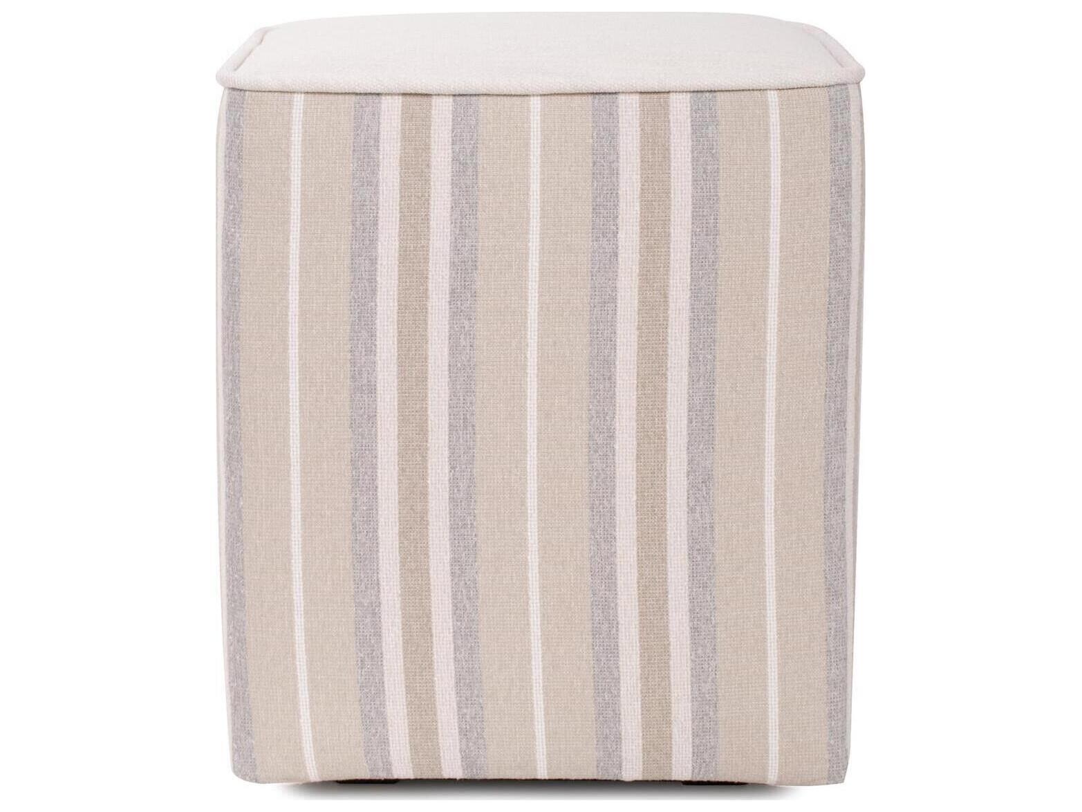 Howard Elliott Outdoor Universal Dune Sand Fabric Cushion Ottoman