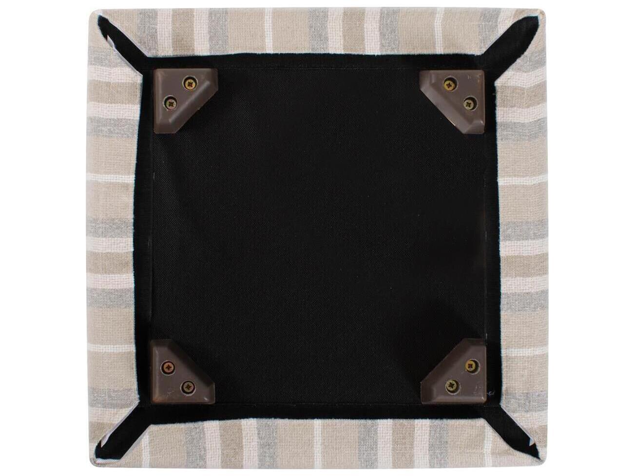 Howard Elliott Outdoor Universal Dune Sand Fabric Cushion Ottoman