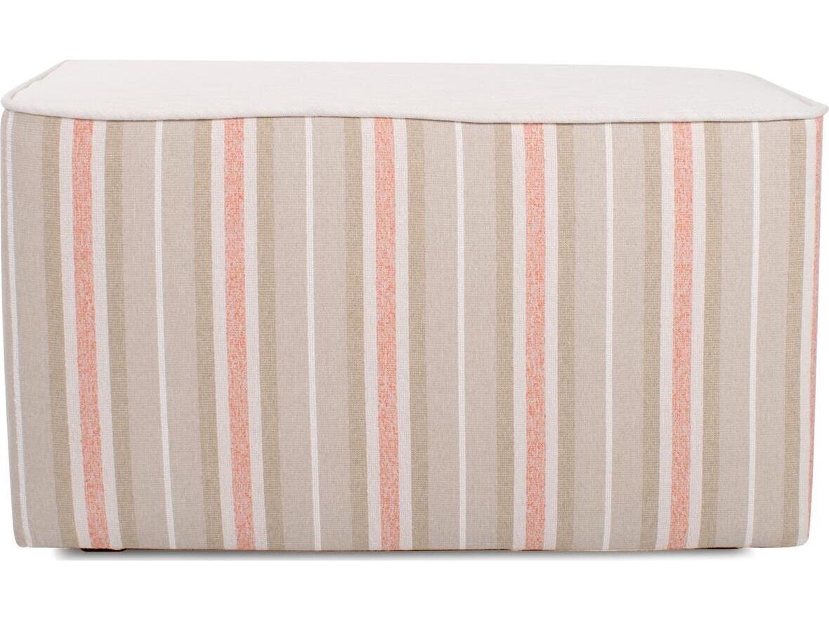 Howard Elliott Outdoor Universal Dune Terra Fabric Cushion Bench