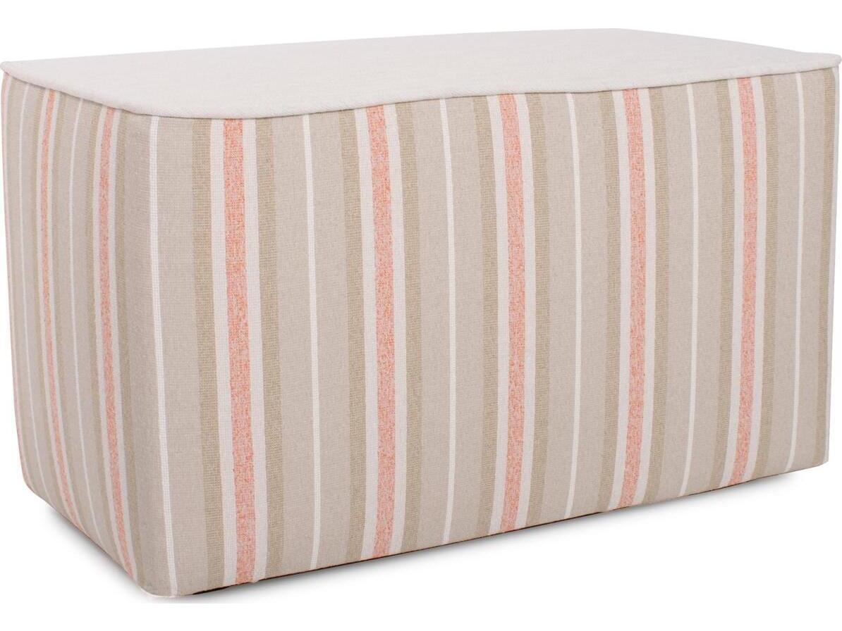 Howard Elliott Outdoor Universal Dune Terra Fabric Cushion Bench