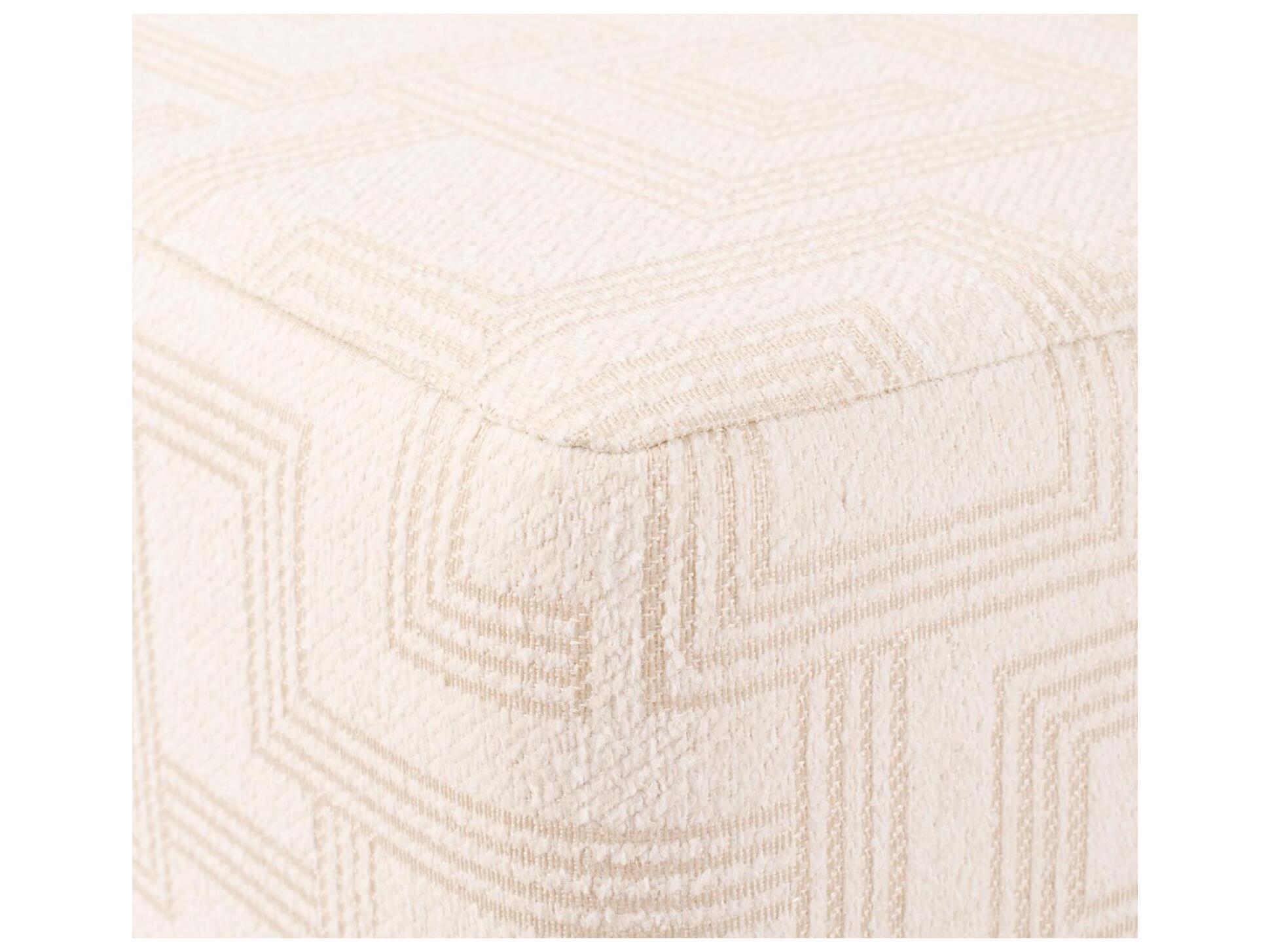 Howard Elliott Outdoor Universal Syros Natural Fabric Cushion Bench