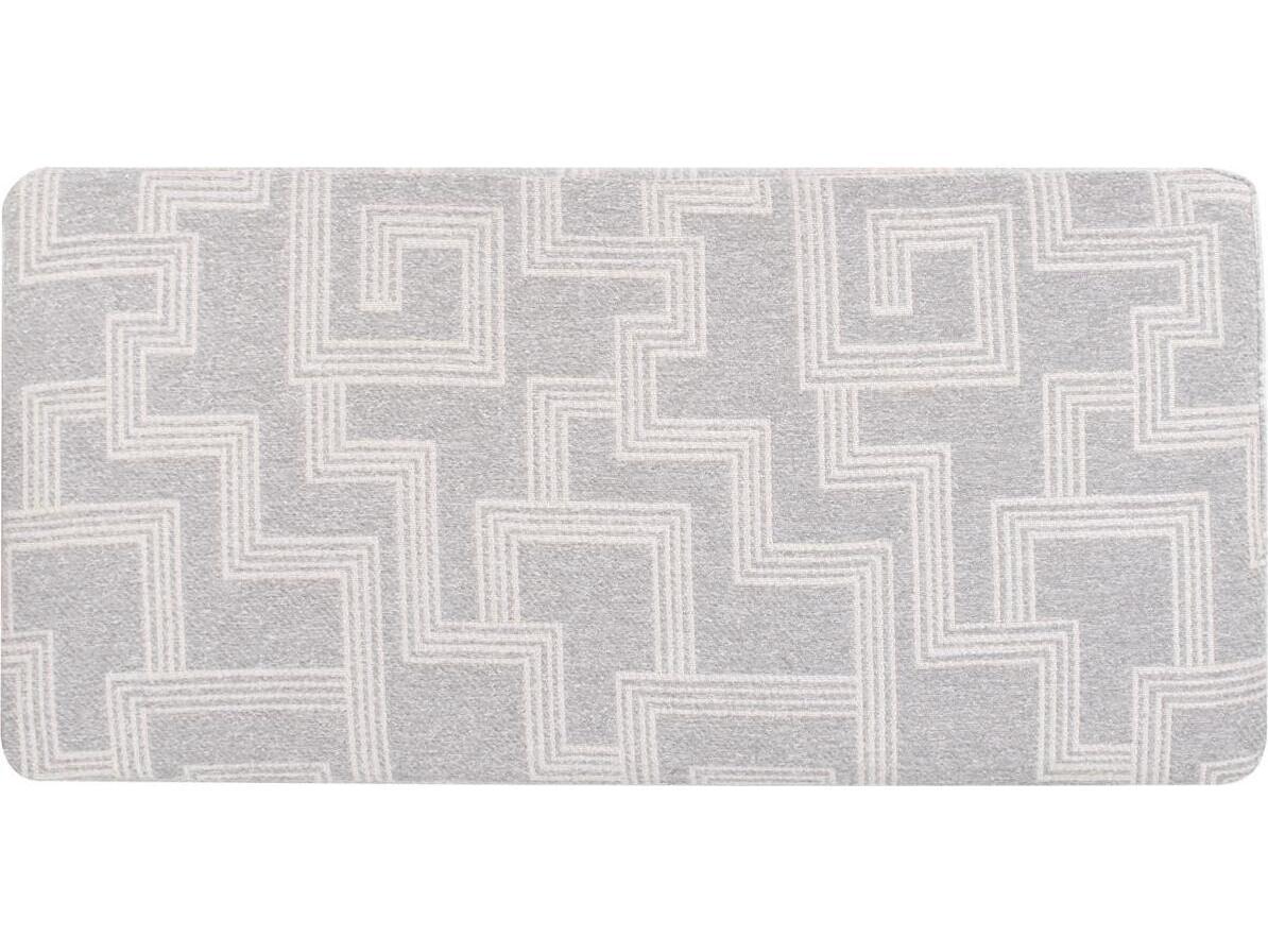 Howard Elliott Outdoor Universal Syros Fog Fabric Cushion Bench