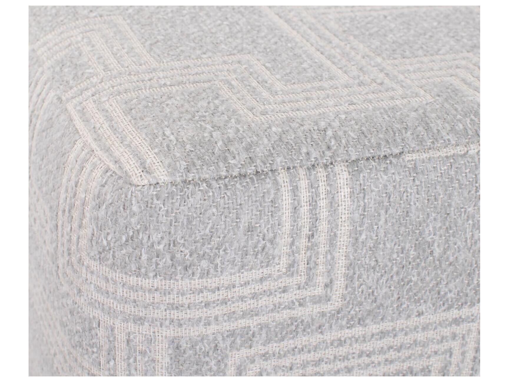 Howard Elliott Outdoor Universal Syros Fog Fabric Cushion Bench