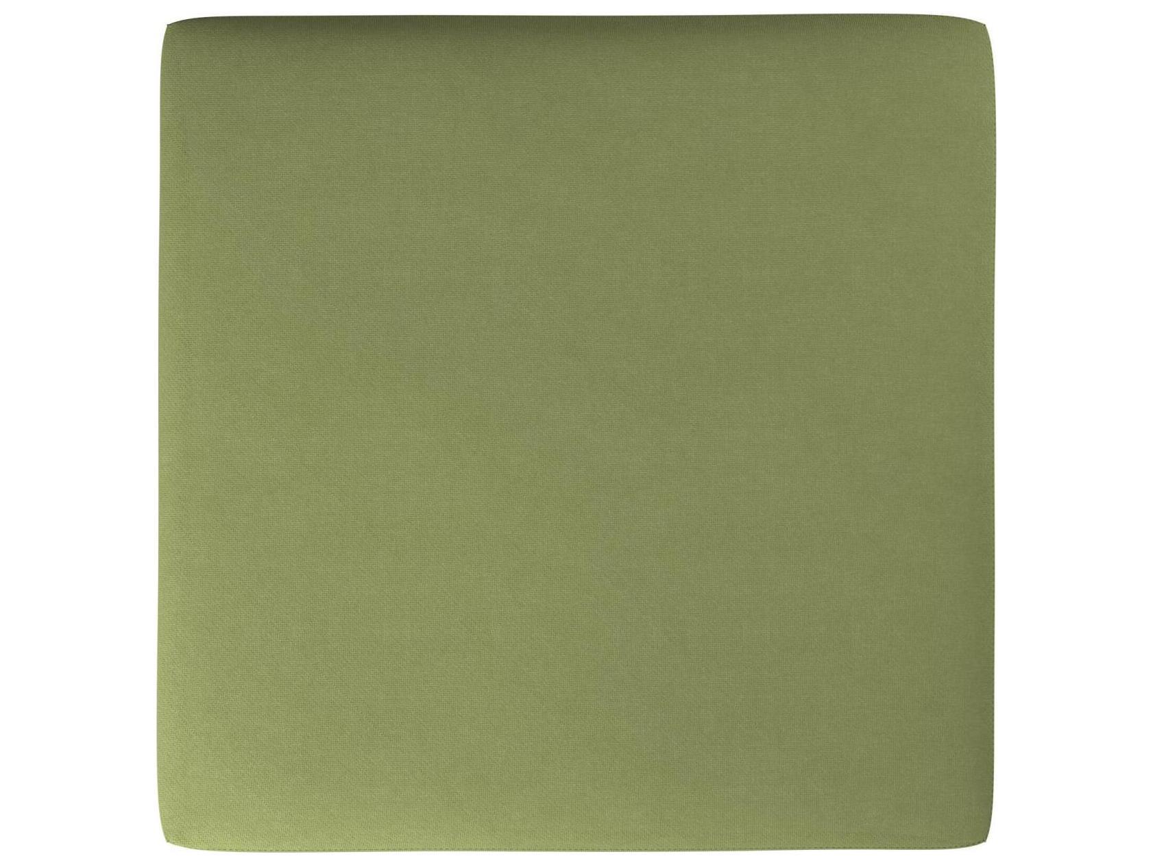 Howard Elliott Outdoor Universal Seascape Moss Fabric Cushion Ottoman