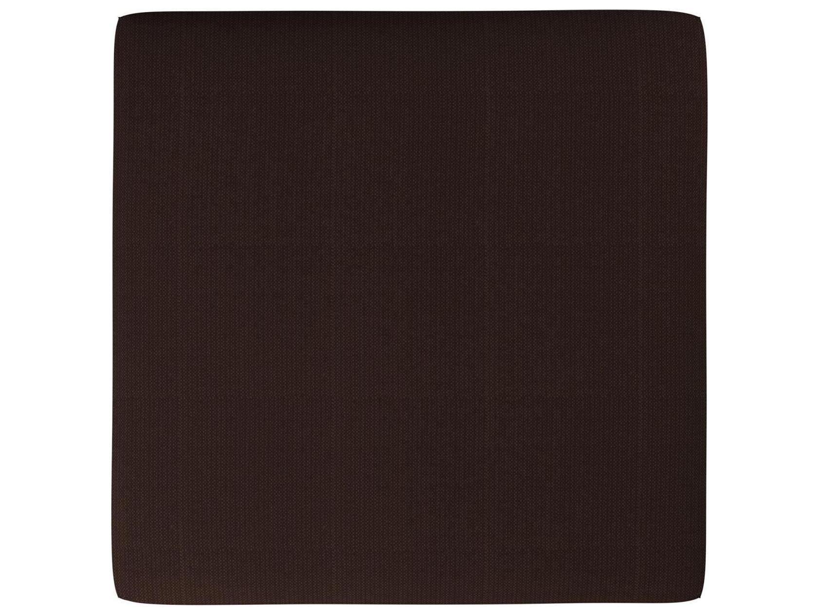 Howard Elliott Outdoor Universal Seascape Chocolate Fabric Cushion Ottoman